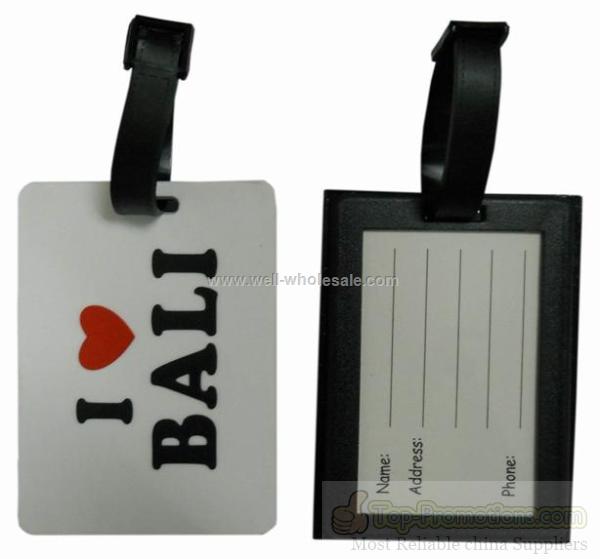3d pvc luggage tag 3d pvc luggage tag