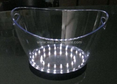 Flash Plastic Led Ice Bucket For Bar And Club Flash Plastic Led Ice Bucket For Bar And Club