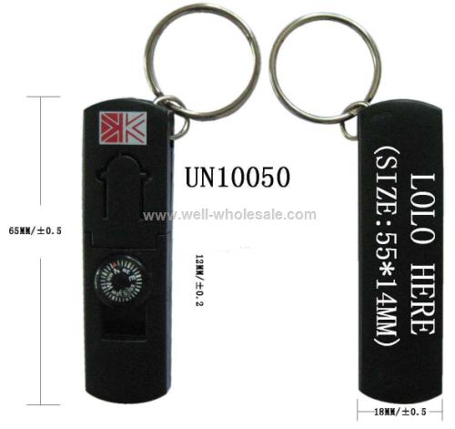 flashlight keychain with compass flashlight keychain with compass