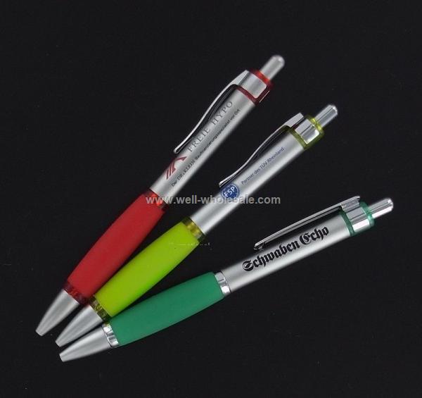 Metall pen with soft rubber grip Metall pen with soft rubber grip