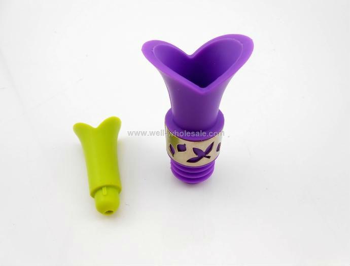 Lily Wine Pourer and Stopper Lily Wine Pourer and Stopper