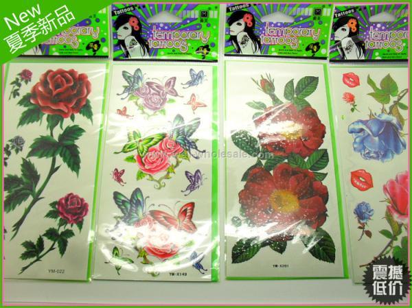 2013 fashion flower temporary tattoo 2013 fashion flower temporary tattoo
