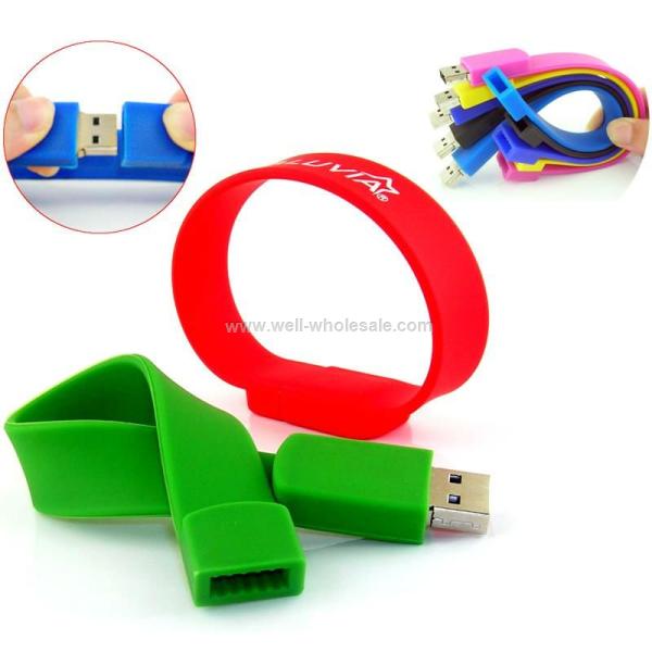 Colorful Silicone Wristband usb flash drive Colorful Silicone Wristband usb flash drive