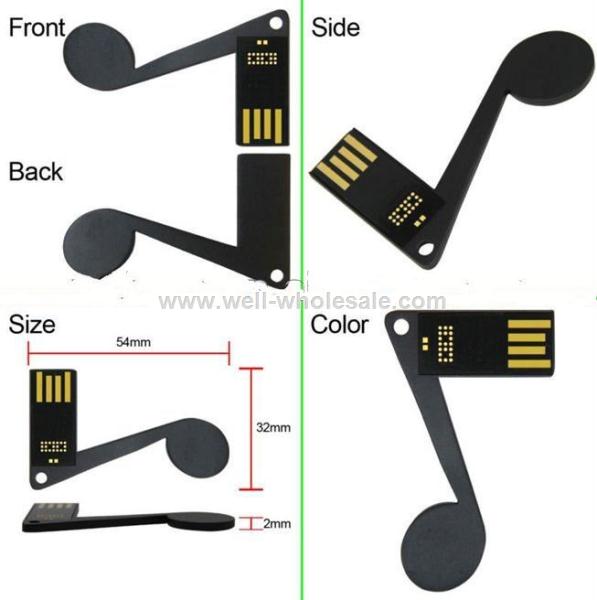 Musical Note USB Flash Drive Musical Note USB Flash Drive