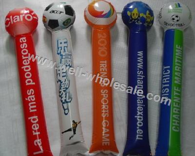 2014 brazil inflatable balloon cheering stick 2014 brazil inflatable balloon cheering stick