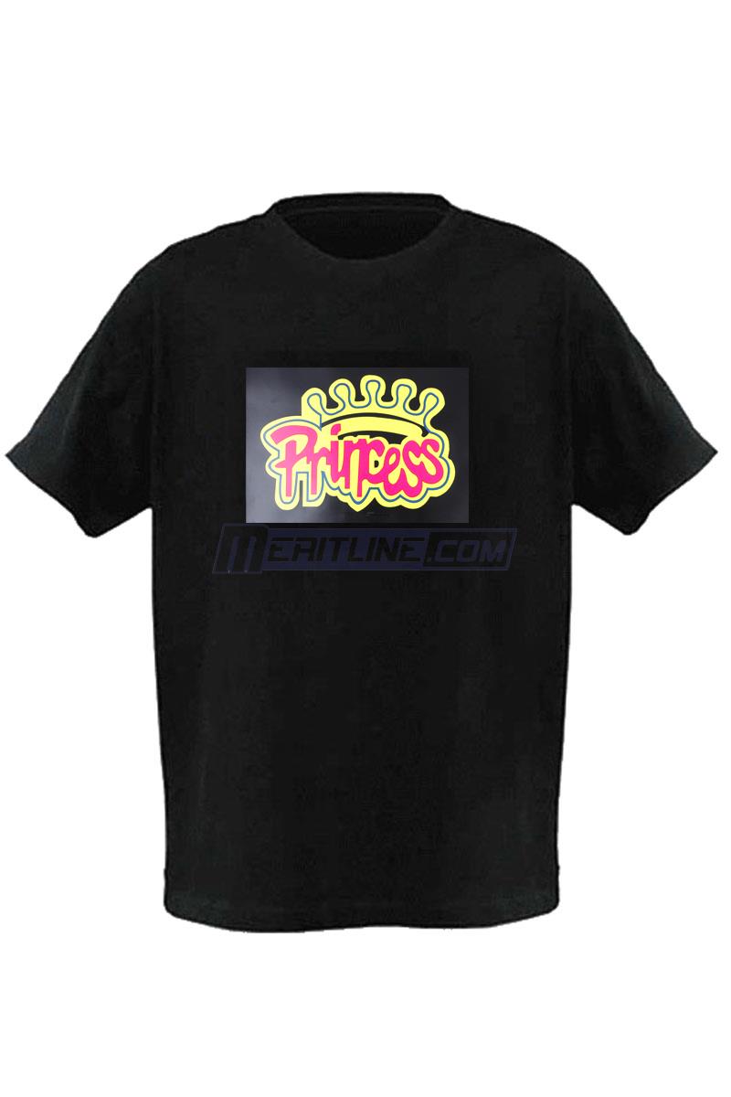 LED Lighting T-Shirt  Princess