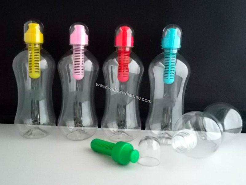 BPA Free Plastic Filter Bottle for Better Drinking Water