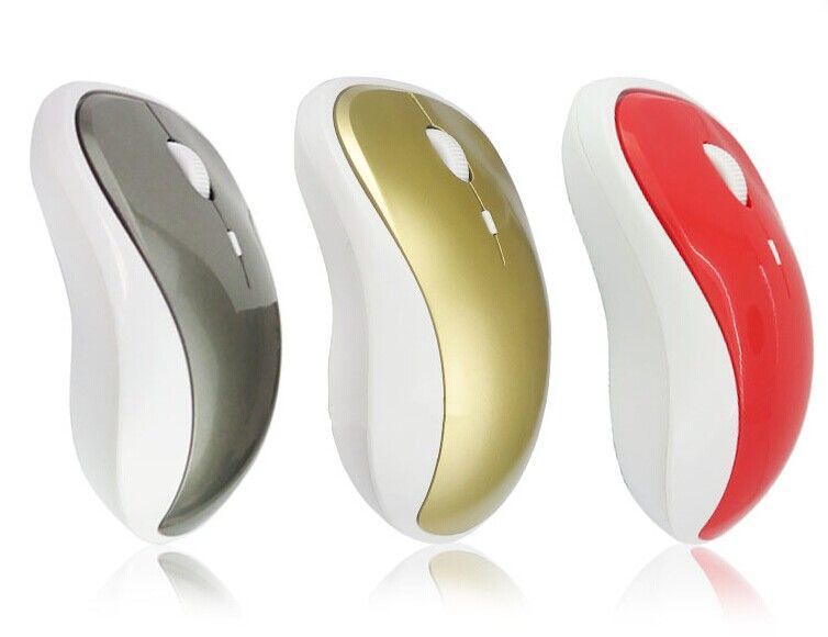 White color office promotional wireless mouse White color office promotional wireless mouse