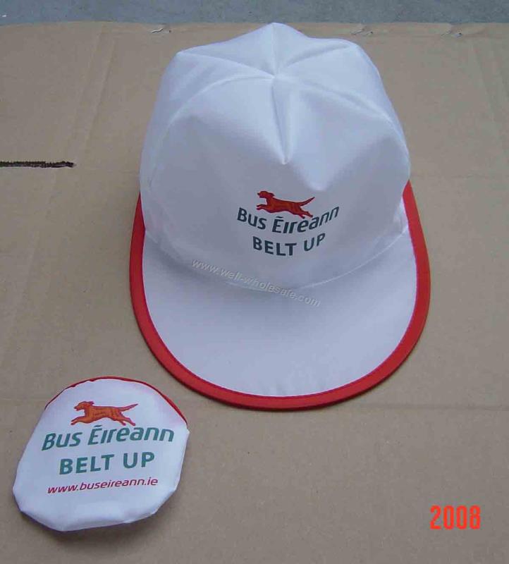 Promotional Logo Printed Foldable Cap
