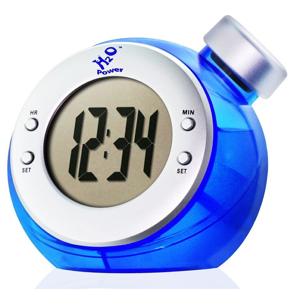 Eco Water Clock-Water powered clock Eco Water Clock-Water powered clock