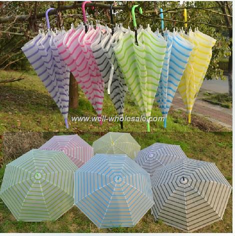 fashion transparent plastic umbrella for children fashion transparent plastic umbrella for children