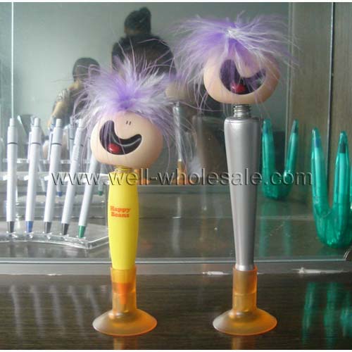 funny big head ball pen