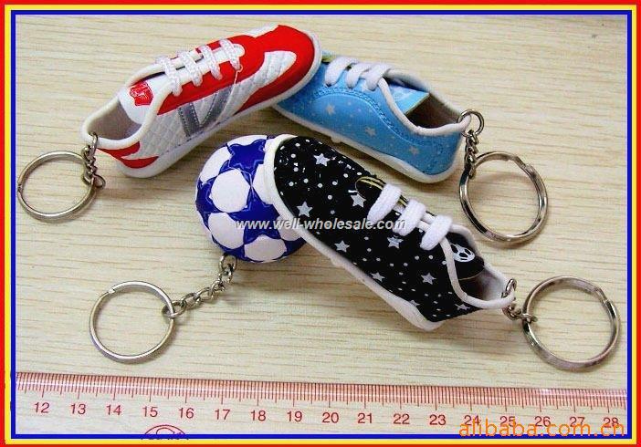 Soccer Shoe Keychain