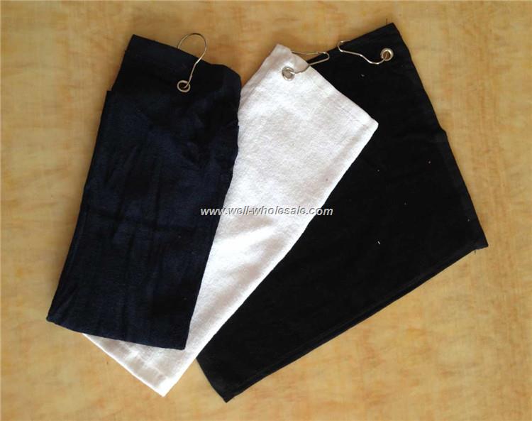 Cotton Velvet Golf Towels With Grommet and Hook, Custom Golf Towel Cotton Velvet Golf Towels With Grommet and Hook, Custom Golf Towel