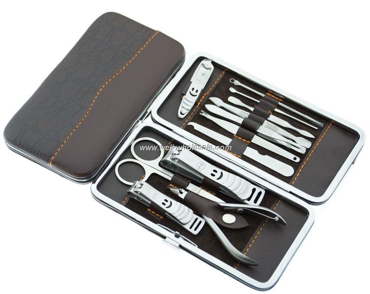 Stainless steel manicure pedicure nail clipper set Stainless steel manicure pedicure nail clipper set