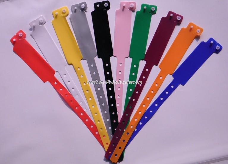 custom/OEM Wide Shape PVC Wristbands custom/OEM Wide Shape PVC Wristbands