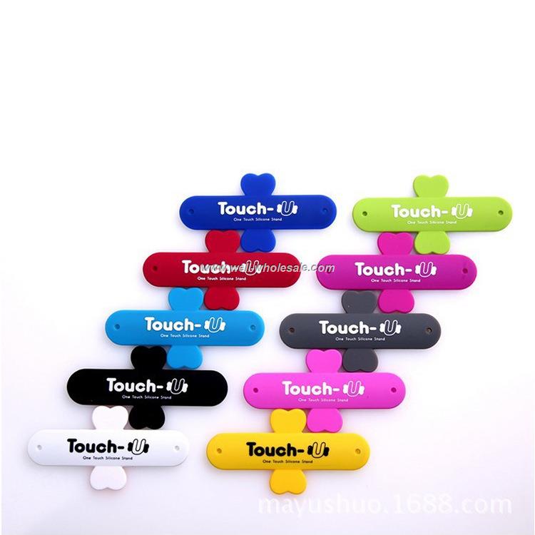 silicone card holder adhesive stand/funny cell phone holder silicone card holder adhesive stand/funny cell phone holder