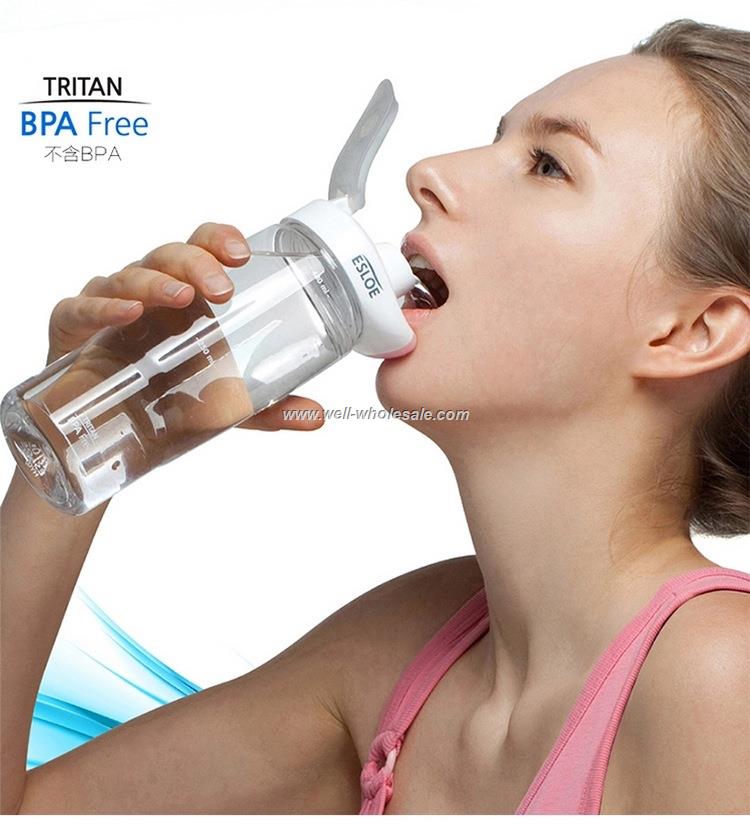 Promotional gift hygiene sharing water bottle BPA free Plastic Water Bottle Promotional gift hygiene sharing water bottle BPA free Plastic Water Bottle