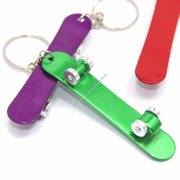 Customized metal skateboard keychain Customized metal skateboard keychain
