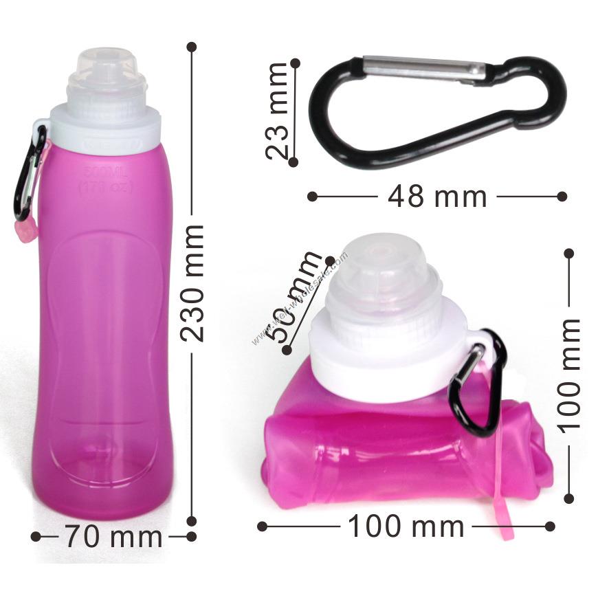 Wholesale,Outdoor Silicone Foldable Bpa Free Water Bottle Wholesale,Outdoor Silicone Foldable Bpa Free Water Bottle
