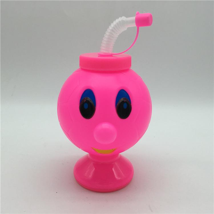 Factory wholesales plastic kids cup goblet straw cup Factory wholesales plastic kids cup goblet straw cup