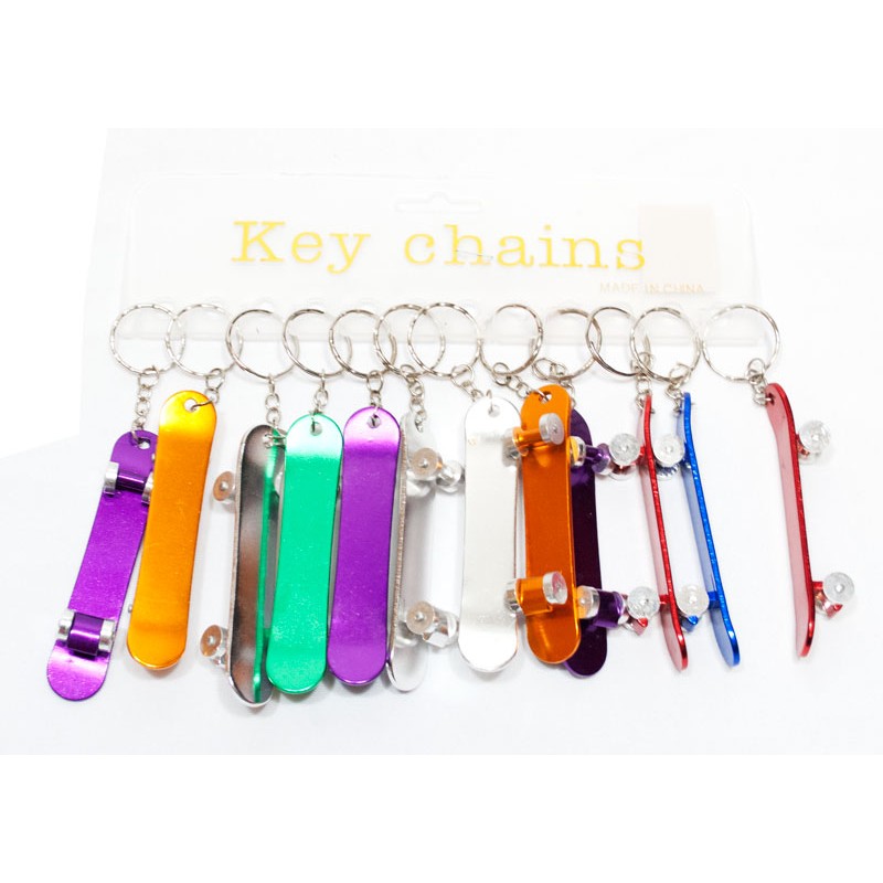 Customized Own Logo Metal Skateboard bottle Opener key chain Customized Own Logo Metal Skateboard bottle Opener key chain