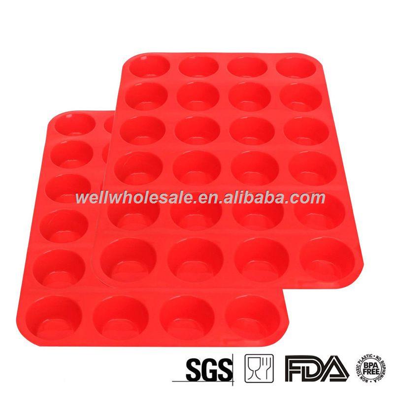 24 cup silicone muffin pan 24 cup silicone muffin pan
