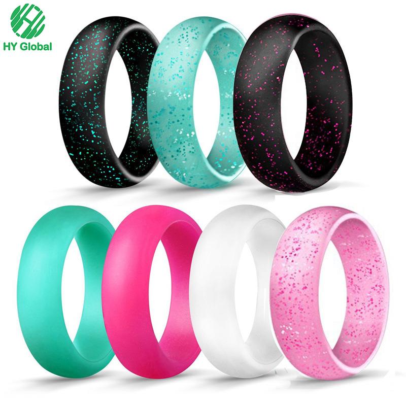 Custom silicone rubber finger ring for wedding Custom silicone rubber finger ring for wedding