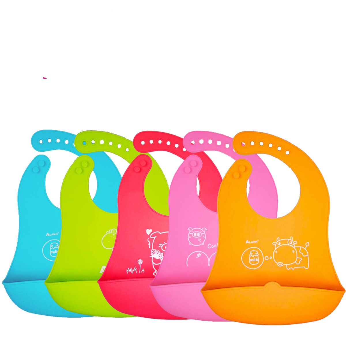 Waterproof Silicone Baby Bib,Baby Bandana Drool Bib Waterproof Silicone Baby Bib,Baby Bandana Drool Bib