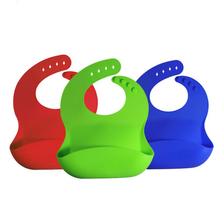 Silicone Baby Bib with Food Catcher, Baby Silicone Bib Silicone Baby Bib with Food Catcher, Baby Silicone Bib