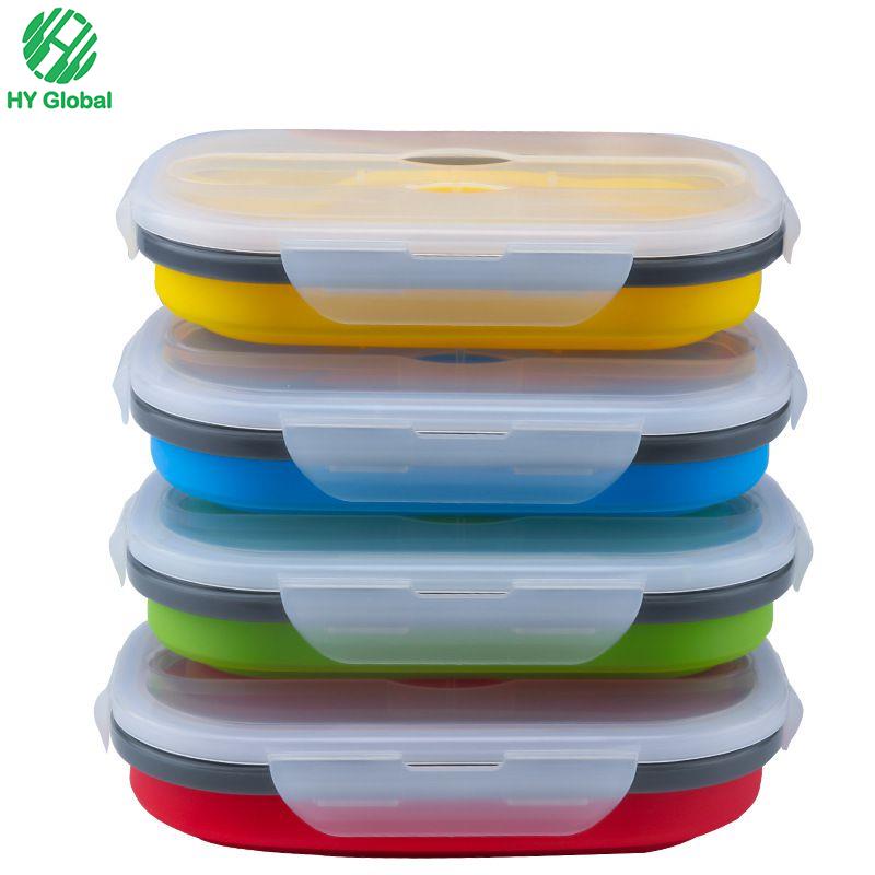 Capacity Food Storage Containers Collapsible,Foldable Silicone lunch box Capacity Food Storage Containers Collapsible,Foldable Silicone lunch box