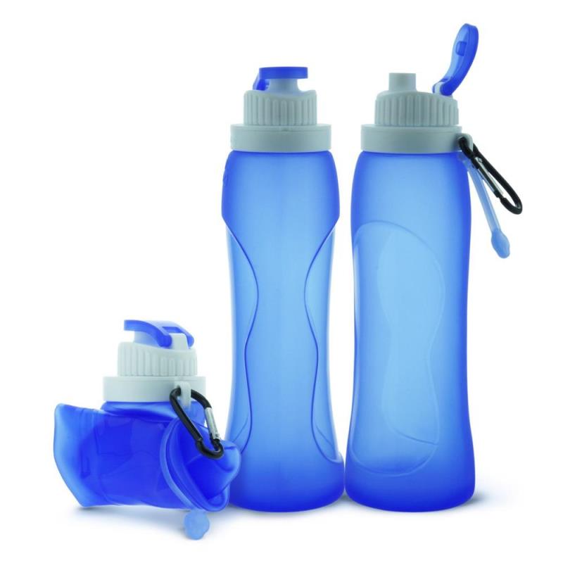 2018 new fitness 500ML Collapsible Foldable Silicone drink Sports Mineral Water Bottle 2018 new fitness 500ML Collapsible Foldable Silicone drink Sports Mineral Water Bottle