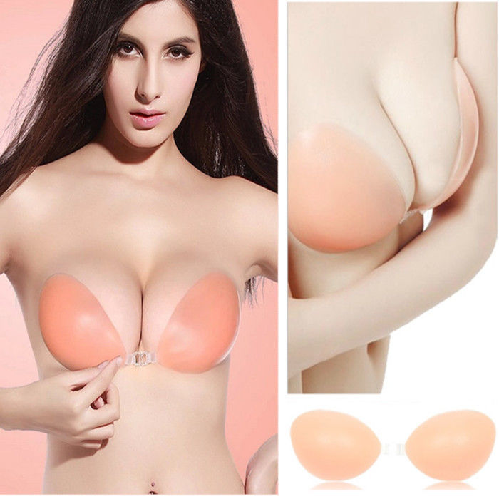 adhesive nude silicone strapless bra adhesive nude silicone strapless bra