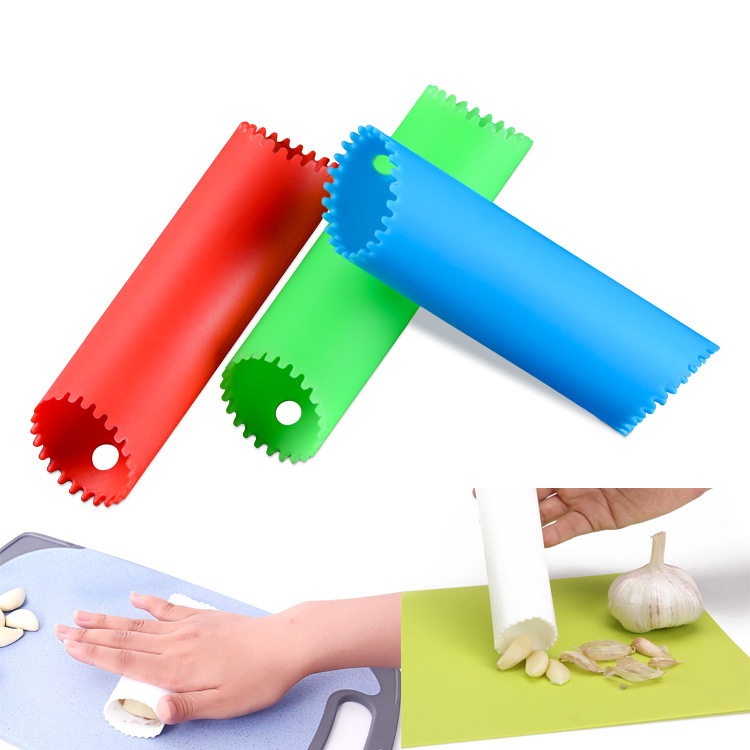 Silicone Garlic Peeler clove stripper tube gadget Silicone Garlic Peeler clove stripper tube gadget
