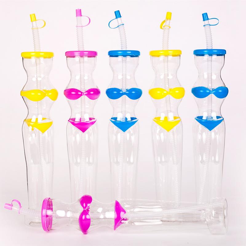 Plastic Party Glass Yard Juice Straw Cups Plastic Party Glass Yard Juice Straw Cups