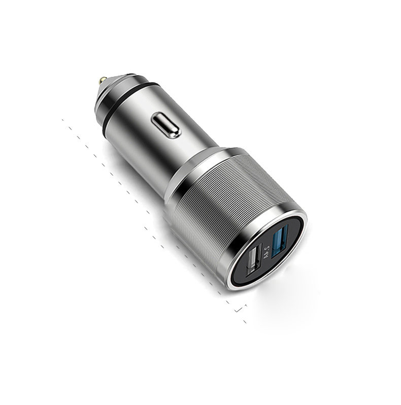 2018 Luxury Promotion 30W Quick Charger QC 3.0 Dual USB Car Charging Aluminium Alloy Car Charger 2018 Luxury Promotion 30W Quick Charger QC 3.0 Dual USB Car Charging Aluminium Alloy Car Charger
