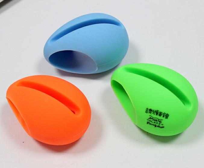 promotional egg shape silicone sound amplifier for mobile phone promotional egg shape silicone sound amplifier for mobile phone