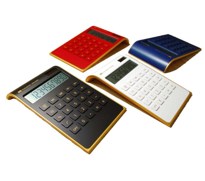Promotional Golden Border Electronic Calculator Wholesale Thin Citizen Solar Calculator For Office Promotional Golden Border Electronic Calculator Wholesale Thin Citizen Solar Calculator For Office