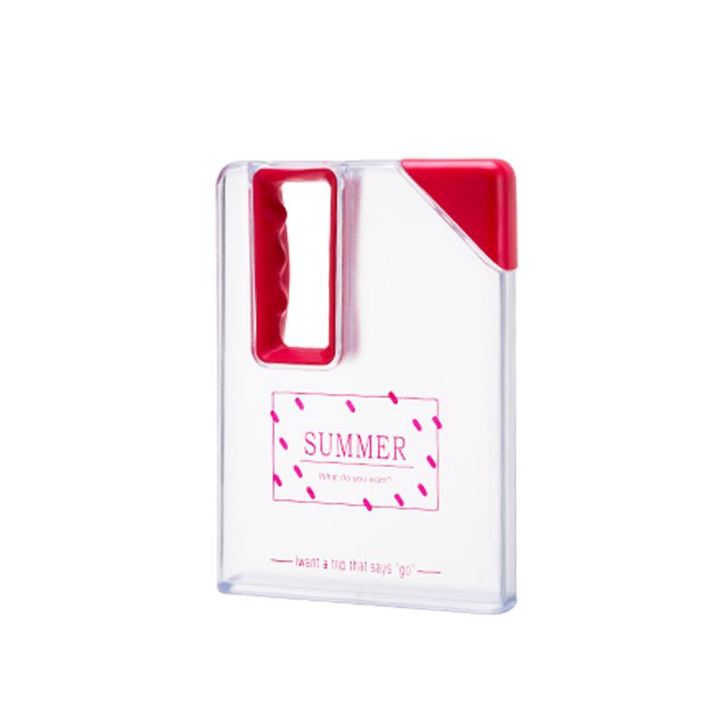 Promotional Gift Portable Frosted 550ml Plastic A5 Notebook Sport Water Bottle Promotional Gift Portable Frosted 550ml Plastic A5 Notebook Sport Water Bottle