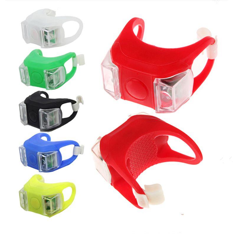 Waterproof 2 Red LED Light with Black Silicone for Cycling Bicycle Bike Waterproof 2 Red LED Light with Black Silicone for Cycling Bicycle Bike
