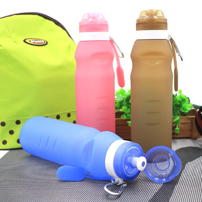 2018 Sport Silicone Travel Bottle Folding Water Bottle 2018 Sport Silicone Travel Bottle Folding Water Bottle