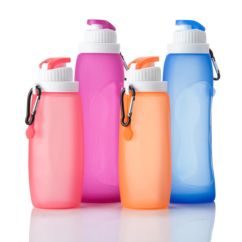 Silicone Folding Squeeze sport Water Bottle Silicone Folding Squeeze sport Water Bottle