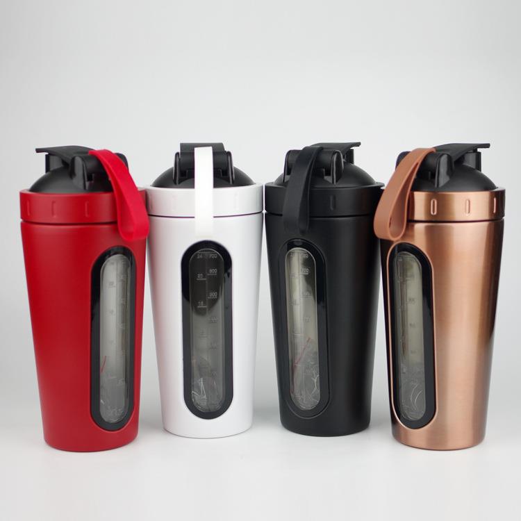 Custom Logo Stainless Steel Shake Workout Fitness Cup Insulated Metal Gym Protein Shaker Cup with Ball Custom Logo Stainless Steel Shake Workout Fitness Cup Insulated Metal Gym Protein Shaker Cup with Ball