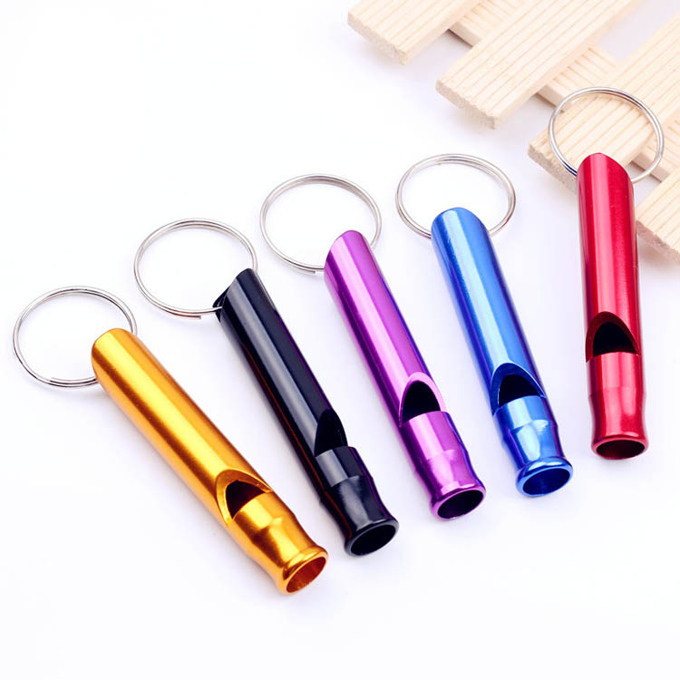 Promotional Gift Metal Whistle Custom Logo Key Chain Promotional Gift Metal Whistle Custom Logo Key Chain
