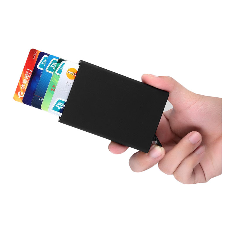 Aluminum Pop Up Name Card Credit Card Holder Aluminum Pop Up Name Card Credit Card Holder