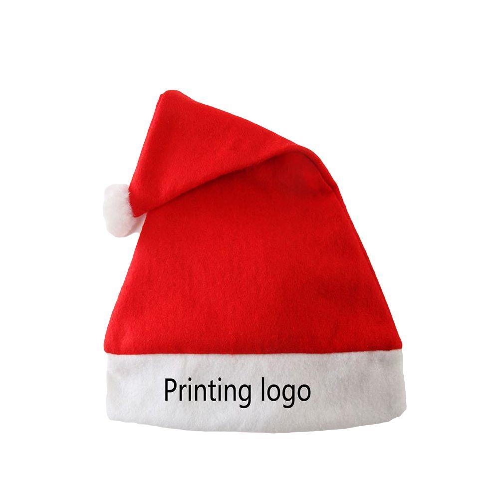 Promotion Cheap Custom Embroidered Logo Felt Christmas Hat Promotion Cheap Custom Embroidered Logo Felt Christmas Hat
