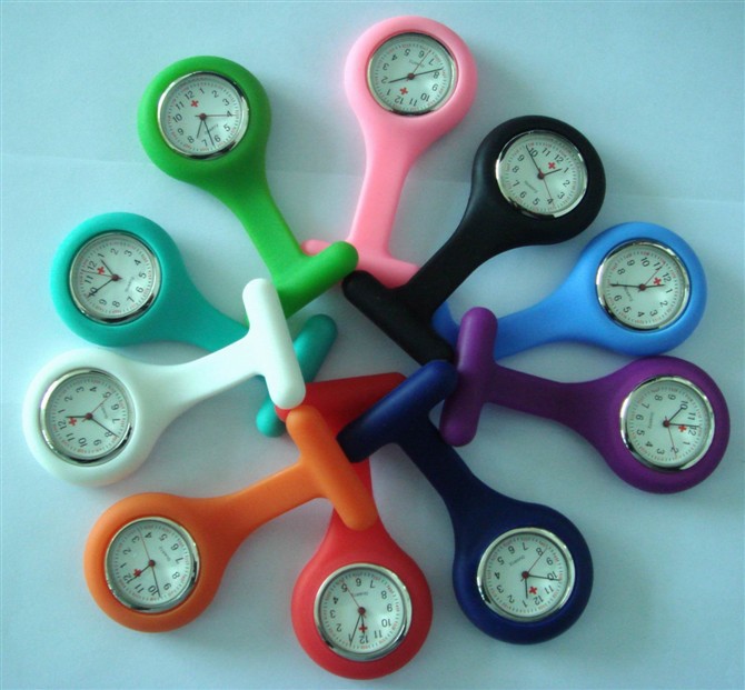 Silicone Rubber Nurse FOB watches Silicone Rubber Nurse FOB watches