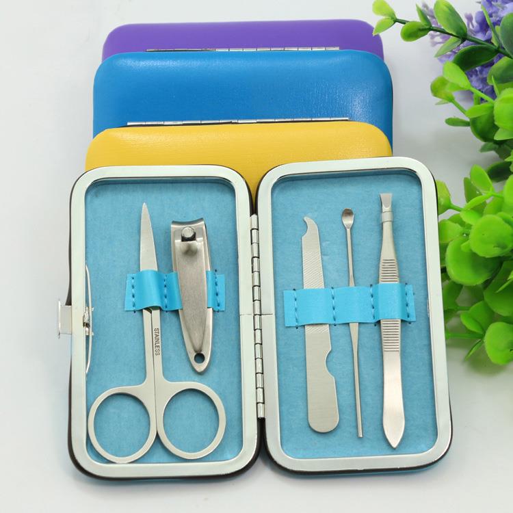5 sets of stainless steel manicure set nail scissors manicure tool manicure kit 5 sets of stainless steel manicure set nail scissors manicure tool manicure kit