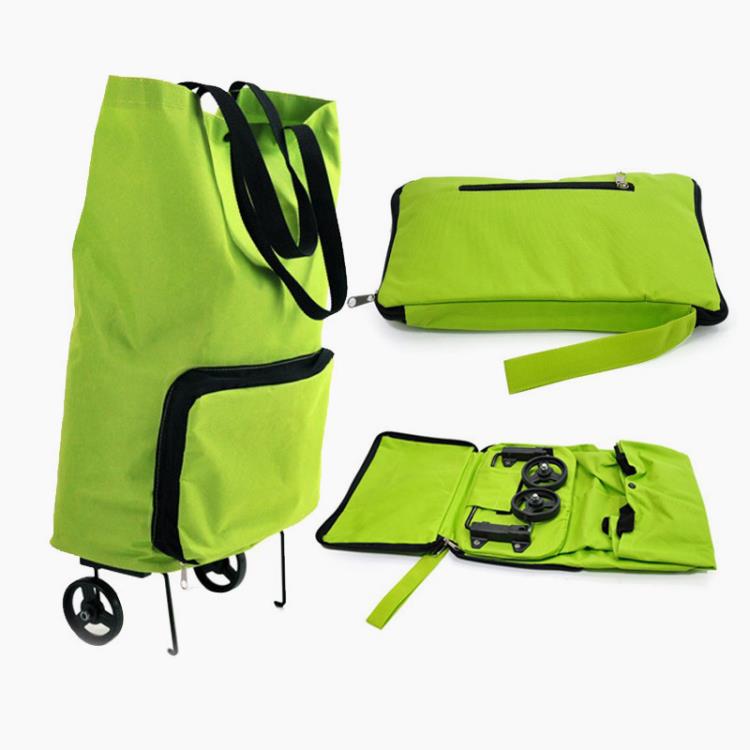 Polyester Reusable Foldable Nylon Custom Trolley Wheel Shopping Bag Polyester Reusable Foldable Nylon Custom Trolley Wheel Shopping Bag