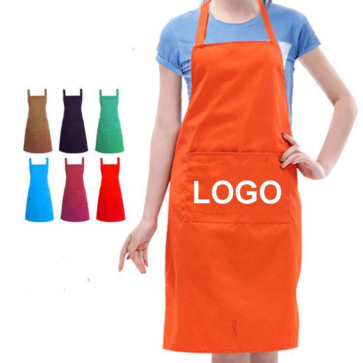 High Quality Custom Polyester Apron Plain Long Art Apron for Adults High Quality Custom Polyester Apron Plain Long Art Apron for Adults